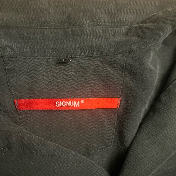 Signum Mens Shirt in Dark Gray!! - Picture 3 of 7